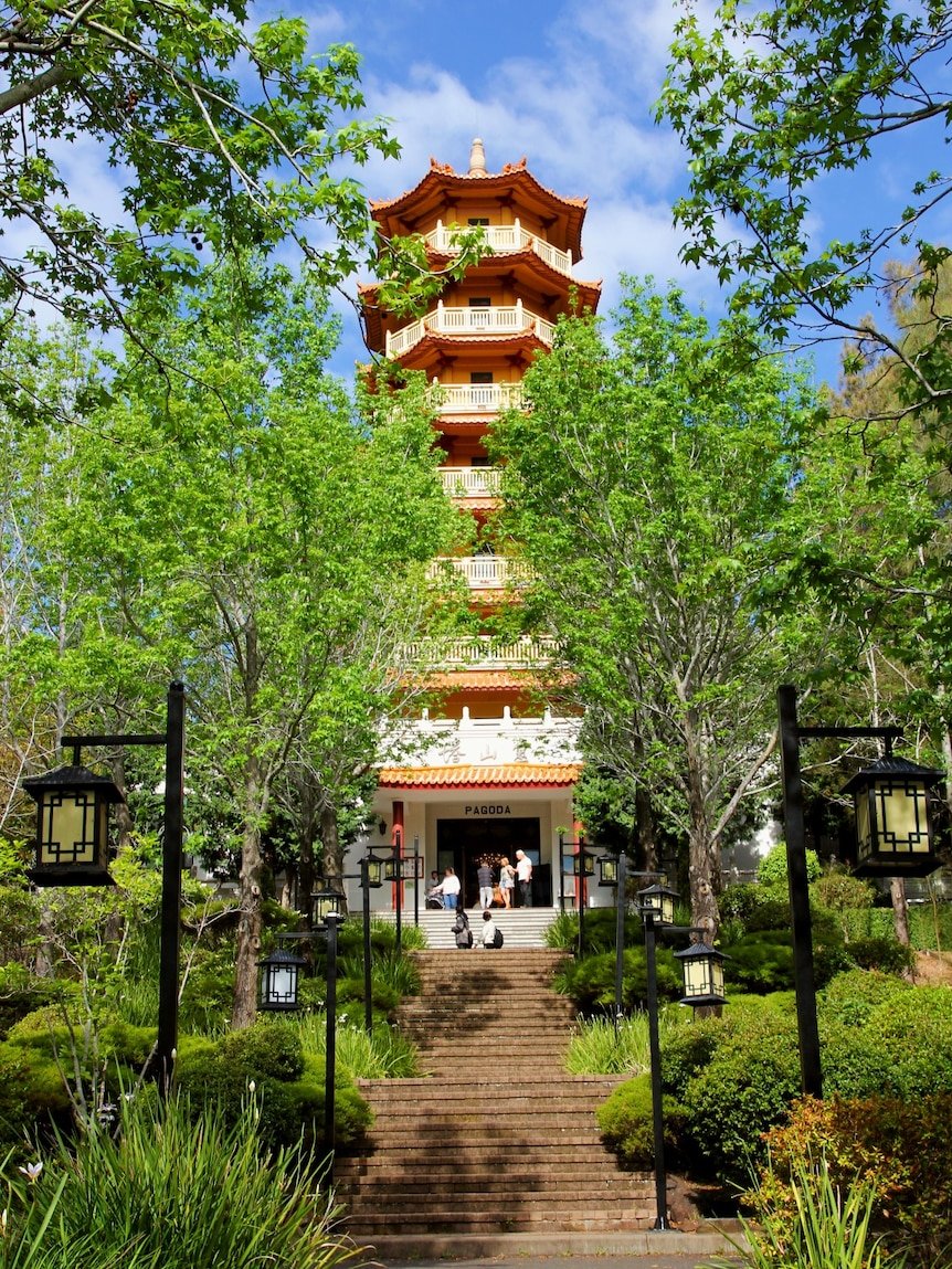 탑(Pagoda) 주변 정원